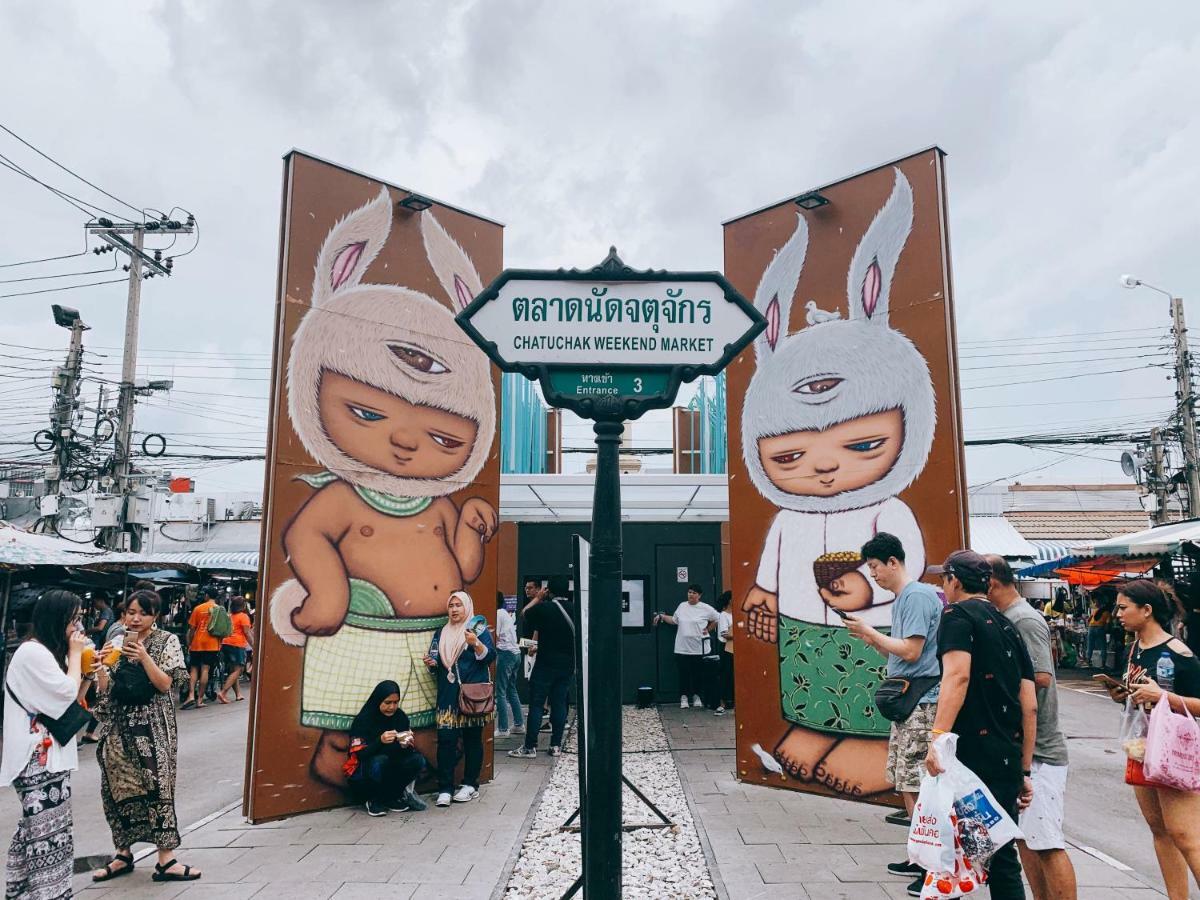 Oasis Cafe And Nap Hostel กรุงเทพมหานคร ภายนอก รูปภาพ